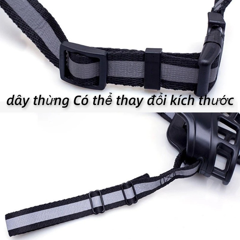 RỌ MÕM CHÓ SILICON CAO CẤP Rọ Mõm Cho Chó Kiểu Hàng Rào - Thiết Kế Thông Minh Chống Cắn & Hạn Chế Sủa Hiệu Quả | Chất Li