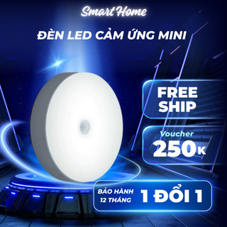 Đèn Cảm Ứng Chuyển Động, Đèn Dán Tường Cảm Biến Chuyển Động Thông Minh Gắn Tủ Quần Áo, Hành Lang...