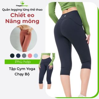 Quần Legging Thể Thao Nữ ICADO QL32 Quần Tập Gym, Legging Tập Yoga Giữ Form Hack Dáng thegioidotap