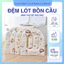 Đệm Lót Bồn Cầu Hình Thú Dễ Thương, Êm Ái Chống Thấm Giữ Ấm Mùa Đông – Miếng Dán Vệ Sinh Toilet, Tái Sử Dụng