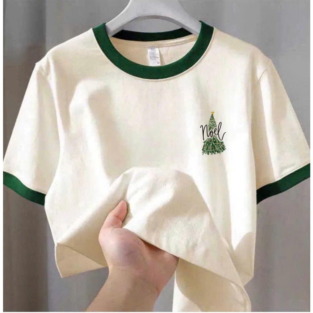 Áo Phông nữ mặc Tết, Áo thun nữ Basic in hình JULY FASHION, Chất Cotton dày dặn, thấm hút mồ hôi, chất đẹp