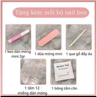 nailbox thiết kế sơn thạch trơn,thiết kế thủ công 10 móng úp xinh ko kén da(có hỏa tốc)