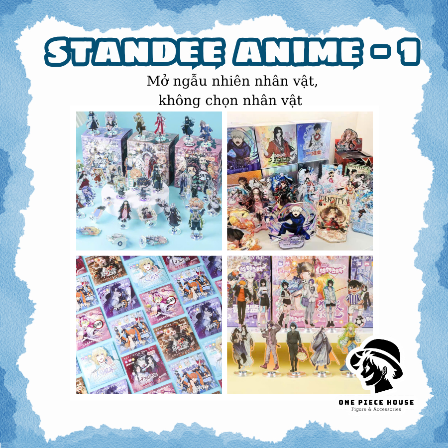 [STANDEE RANDOM-1] Standee Mica Anime Đế Xoay Nhiều Mẫu - Mở Ngẫu Nhiên ...