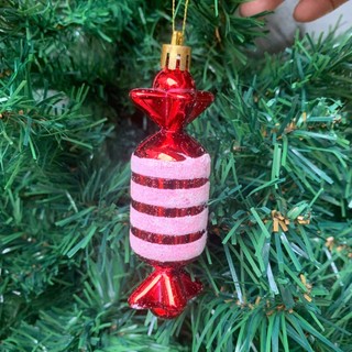 Kẹo dáng trụ treo cây thông Noel trang trí Giáng Sinh