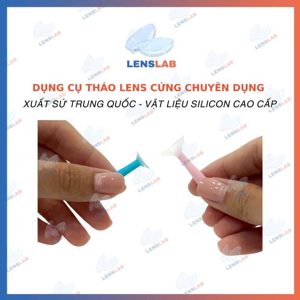 Que Tháo Kính Áp Tròng Cứng Chuyên Dụng - Vật Liệu Silicon Cao Cấp