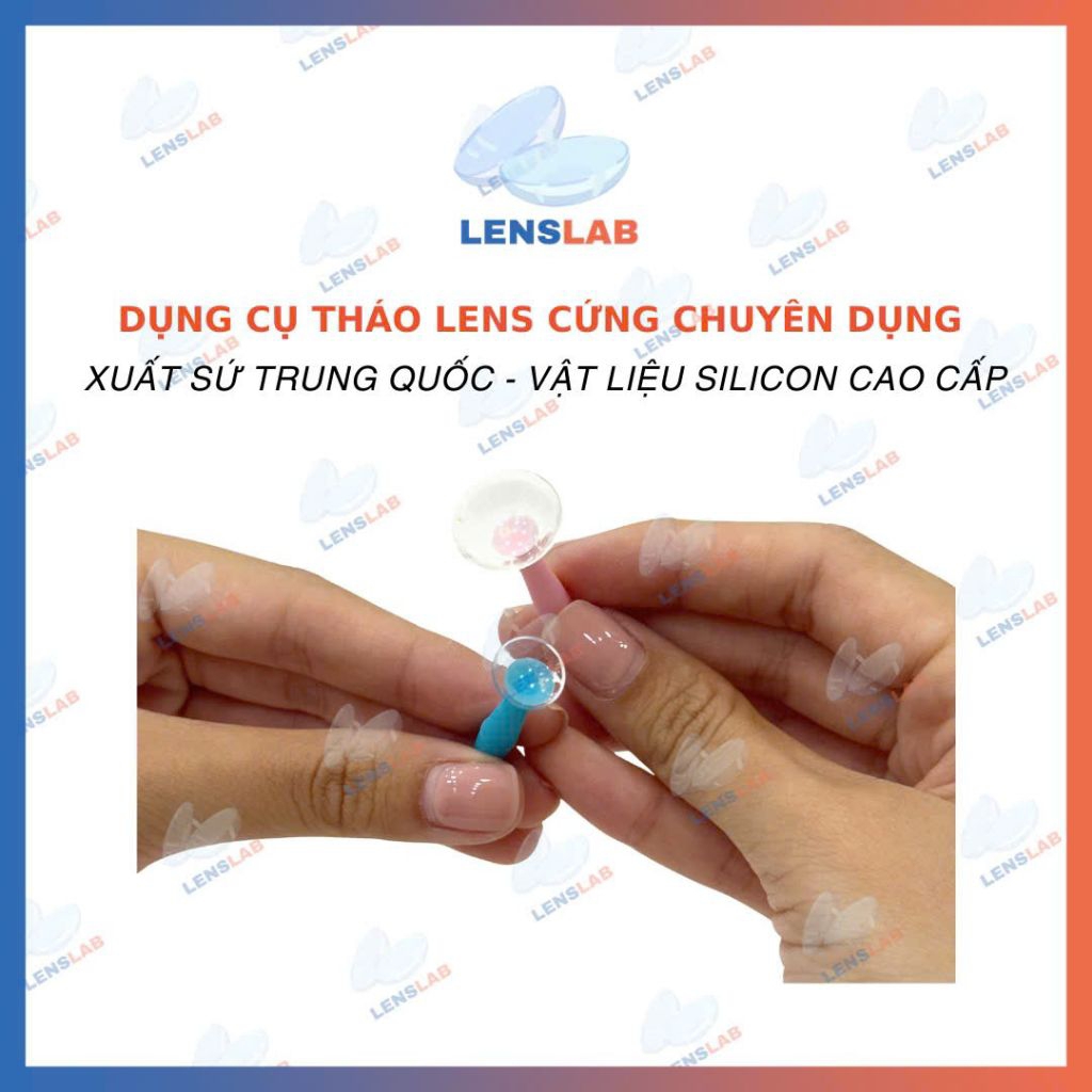 Que Tháo Kính Áp Tròng Cứng Chuyên Dụng - Vật Liệu Silicon Cao Cấp