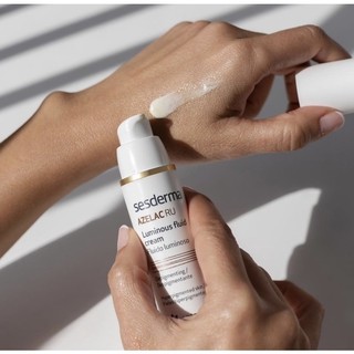 Sữa Dưỡng Làm Sáng Da Sesderma Azelac RU Luminous Fluid Cream 50ml – Tích Hợp Chống Nắng