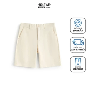 Quần Short Kaki Nam Form Straight - Routine 10S25PSH003