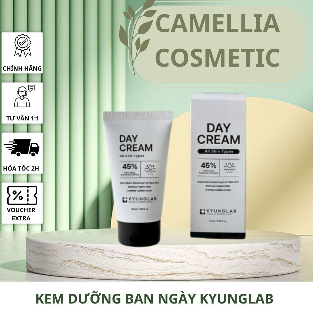 [ĐẠI LÝ CHÍNH HÃNG]Kem ngày Kyunglab Day Cream,kem dưỡng trắng da nâng tone giúp da sáng mịn tự nhiên 50ML