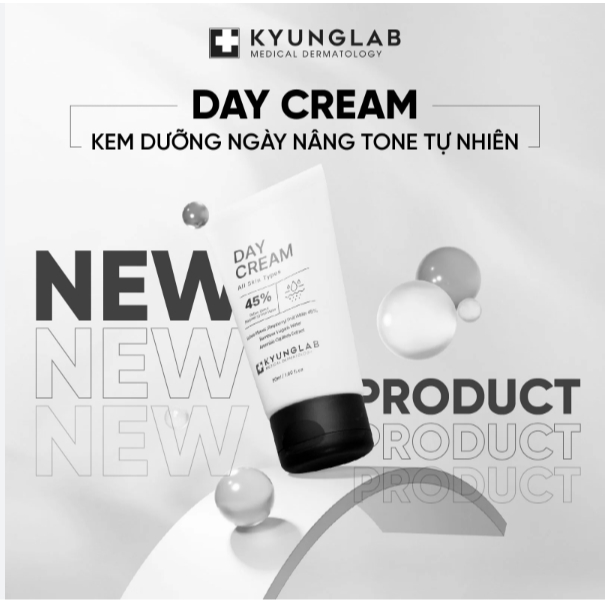 [ĐẠI LÝ CHÍNH HÃNG]Kem ngày Kyunglab Day Cream,kem dưỡng trắng da nâng tone giúp da sáng mịn tự nhiên 50ML