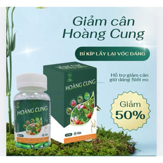 [Mẫu Mới] TPBS Viên uống giảm cân Slim Natural Hoàng Cung Hộp 30viên