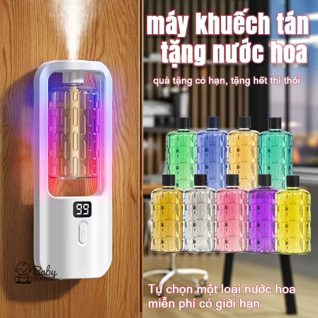 ( Giá rẻ huỷ diệt) máy xông tinh dầu máy tạo ẩm máy khuếch tán tinh dầu máy phun tinh dầu phòng ngủ tỏa hương dịu nhẹ