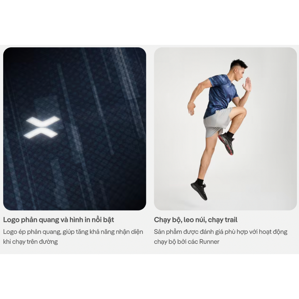 [TẶNG COMBO 2 TẤT]Áo thun nam chạy bộ Airflow Luman Line áo thể thao running siêu nhẹ, thoáng khí Coolmate