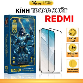 Kính cường lực dành cho xiaomi redmi k80 k70 k60 k50 k40 k30 k20 k30s k40s k50i k60e k70e pro ultra gaming pro+ kingkon