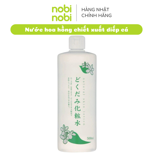 Nước hoa hồng Chinoshio Dokudami chiết xuất diếp cá, tía tô