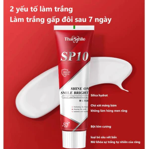 KHUYẾN MÃI Kem Đánh Răng SP10 Trắng Sáng & Thơm Miệng - Công Thức SIÊU SẠCH Ố Vàng, Ngừa Sâu Răng & Hôi Miệng Hiệu Quả