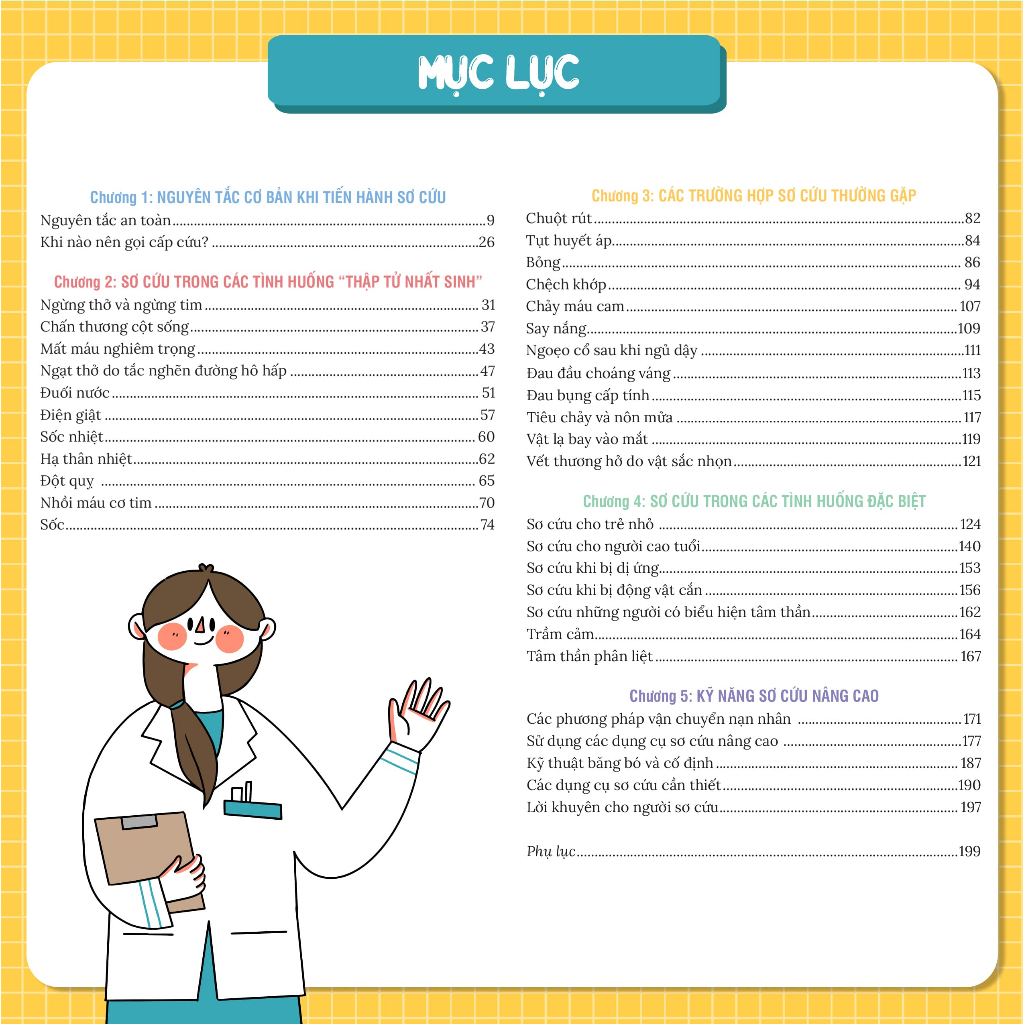 Sách - Sơ Cứu 365 - Cẩm Nang Sơ Cứu Toàn Diện Giải Quyết Tình Huống Khẩn Cấp - Nhà Xuất Bản Tri Thức