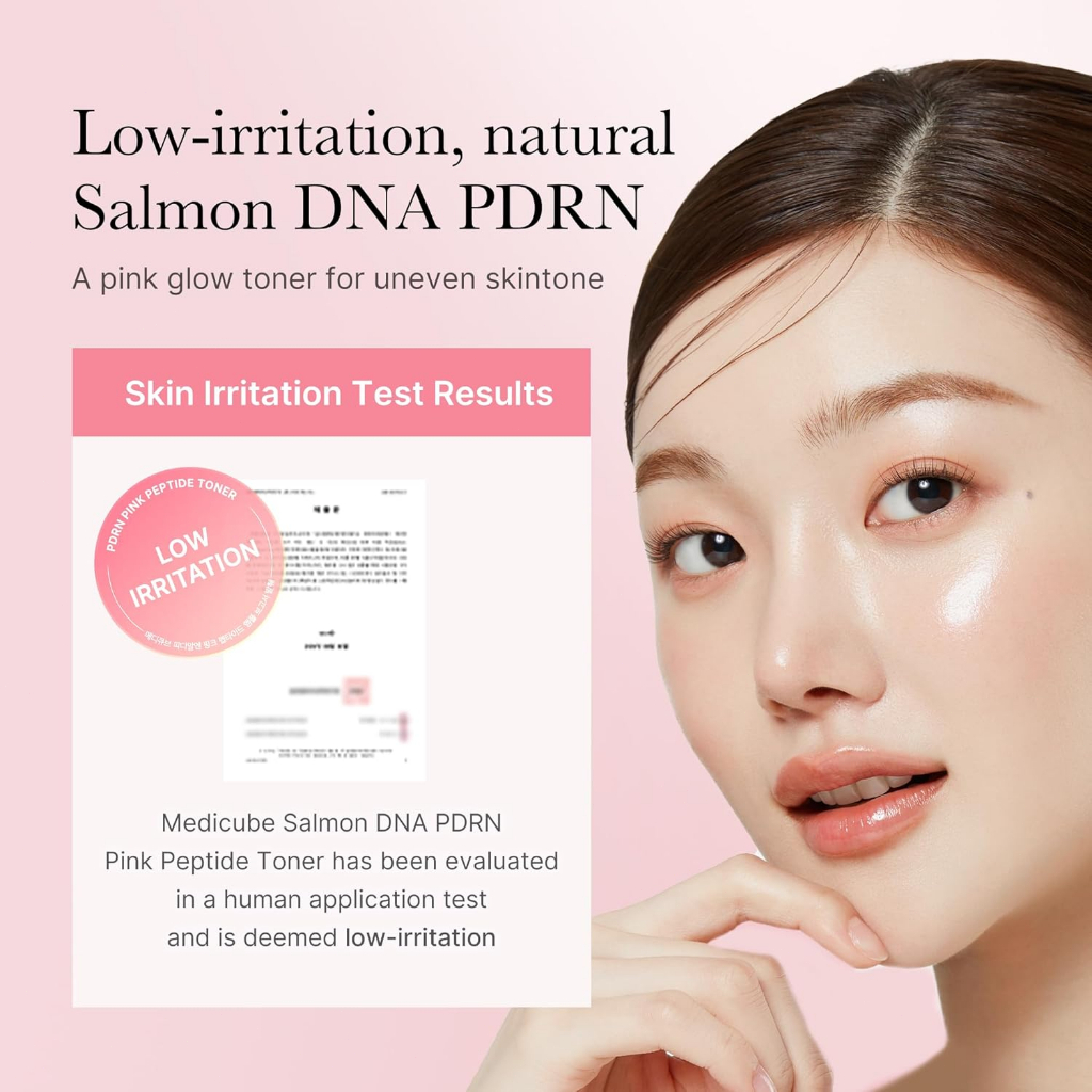 Nước Hoa Hồng Làm Dịu Da MEDICUBE PDRN Pink Cica Soothing Toner 250ml