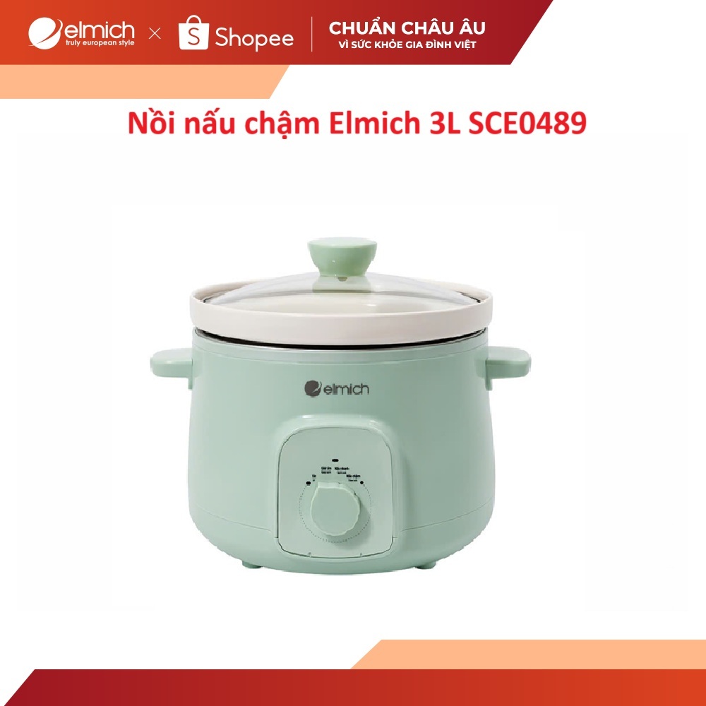 Nồi nấu chậm Elmich 3L SCE0489