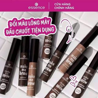Mascara lông mày Essence Make Me Brow Eyebrow Gel định hình đổi màu lông mày nhập khẩu chính hãng