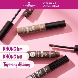 Mascara lông mày Essence Make Me Brow Eyebrow Gel định hình đổi màu lông mày nhập khẩu chính hãng