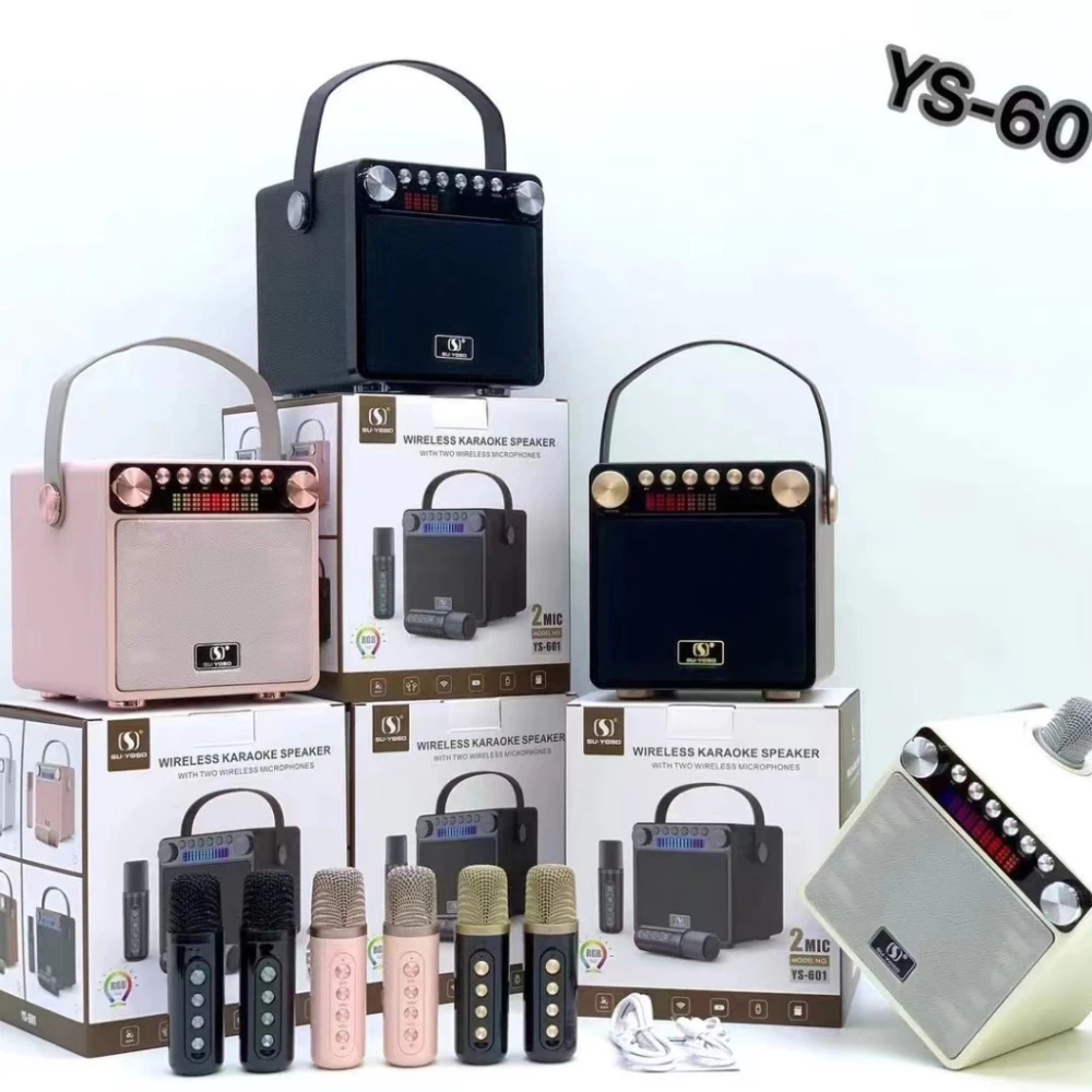 Loa Karaoke Kèm 2 Mic SU-YOSD YS-601 Bass Mạnh, Âm Thanh Siêu Hay, Thiết Kế Đẹp, Bảo Hành 2 Năm