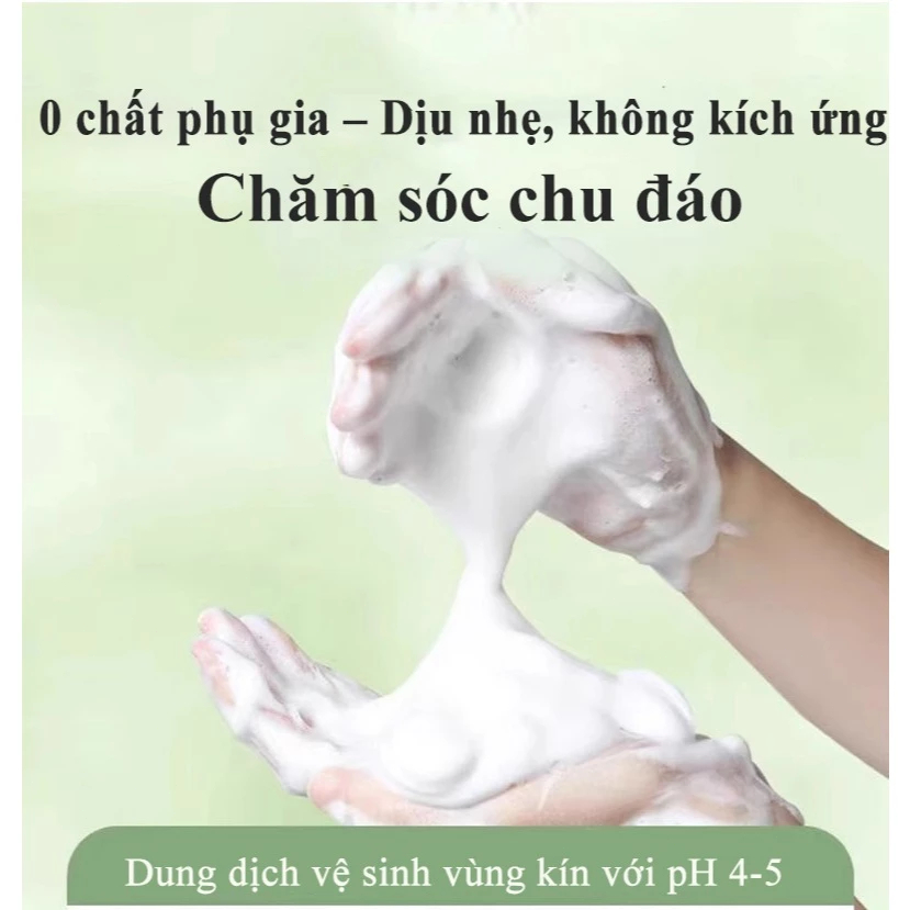 NƯỚC RỬA PHỤ KHOA THẢO DƯỢC】Dung Dịch Vệ Sinh Phụ Nữ Dạng Bọt Odor Fresh - Làm Sạch Nhẹ Dịu, Cân Bằng Độ Ẩm & pH, Ngăn N