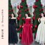 Váy đầm dự tiệc JOLIE màu đen, Đầm trễ vai tay ren sang trọng, Váy xòe đi tiệc