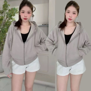[MỞ BÁN] Áo Khoác Nỉ Cotton Dáng Lững [6 Túi] by ShierShop
