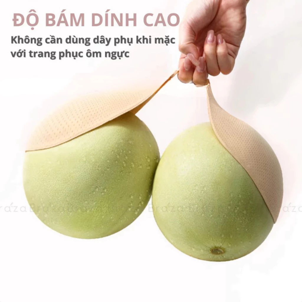 Miếng Dán Ngực Tạo Khe Cài Trước Siêu Mỏng SIêu Dính Adore Bra With Hole