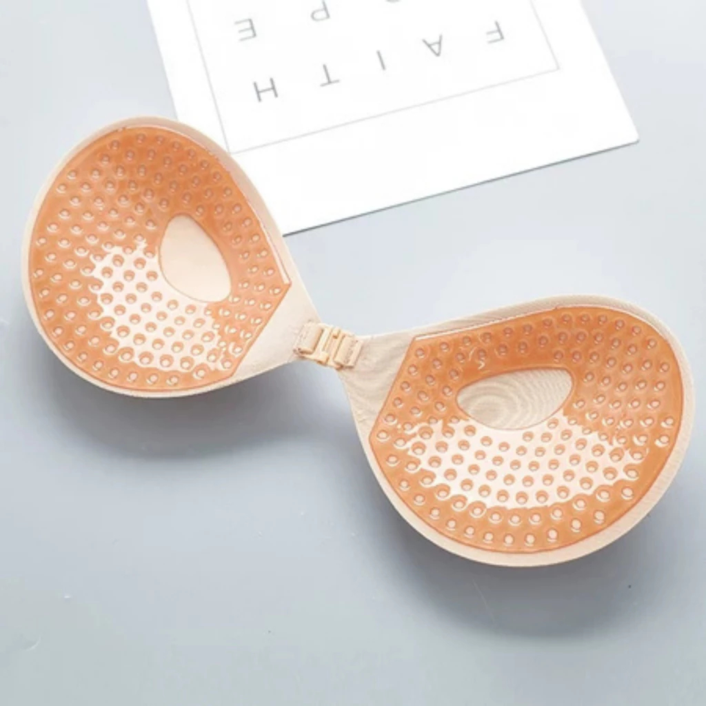 Miếng Dán Ngực Tạo Khe Cài Trước Siêu Mỏng SIêu Dính Adore Bra With Hole