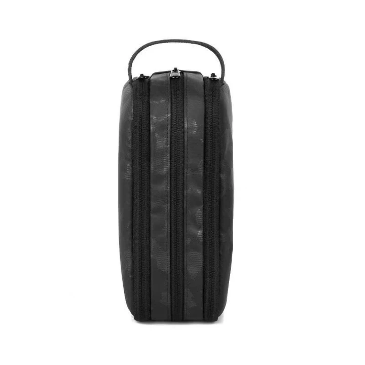 Túi Họa Tiết Camo Clutch Da Du Lịch Cầm Tay Wiwu Salem Pouch Nhỏ Gọn Chống Thấm Nước Đựng Phụ Kiện