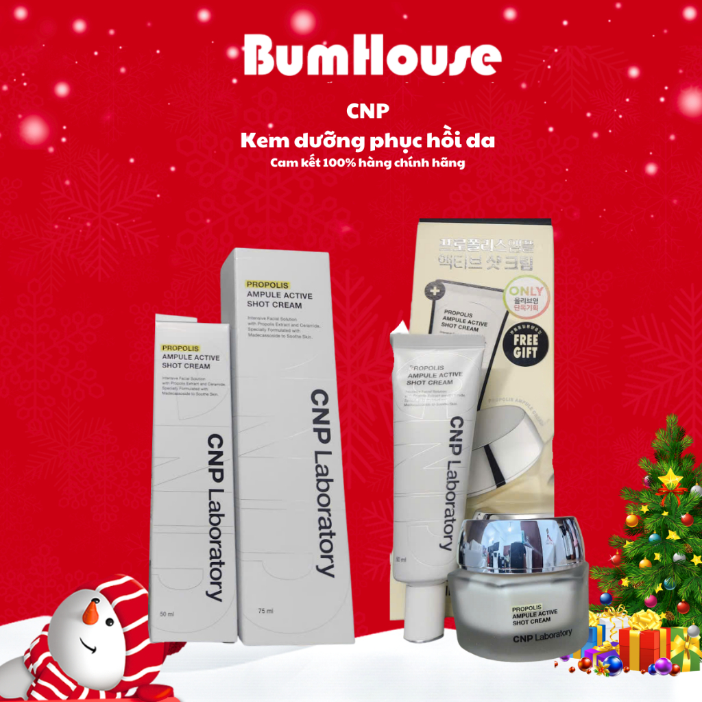 Kem dưỡng keo ong tái tạo, phục hồi , trẻ hóa da CNP Laboratory Propolis Active Cream 50ml/75ml