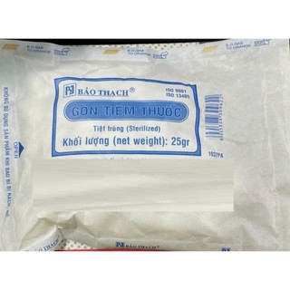GÒN VIÊN  BẢO THẠCH  BỊCH 25GRAM.GÒN VIÊN 25G THẤM HÚT TỐT ,MỀM MẠI ,AN TOÀN