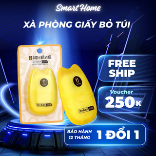 Xà Phòng Giấy Bỏ Túi Nhỏ Gọn Mang Đi Tiện Lợi, Giữ Gìn Vệ Sinh Sạch Sẽ Hộp 50 Miếng
