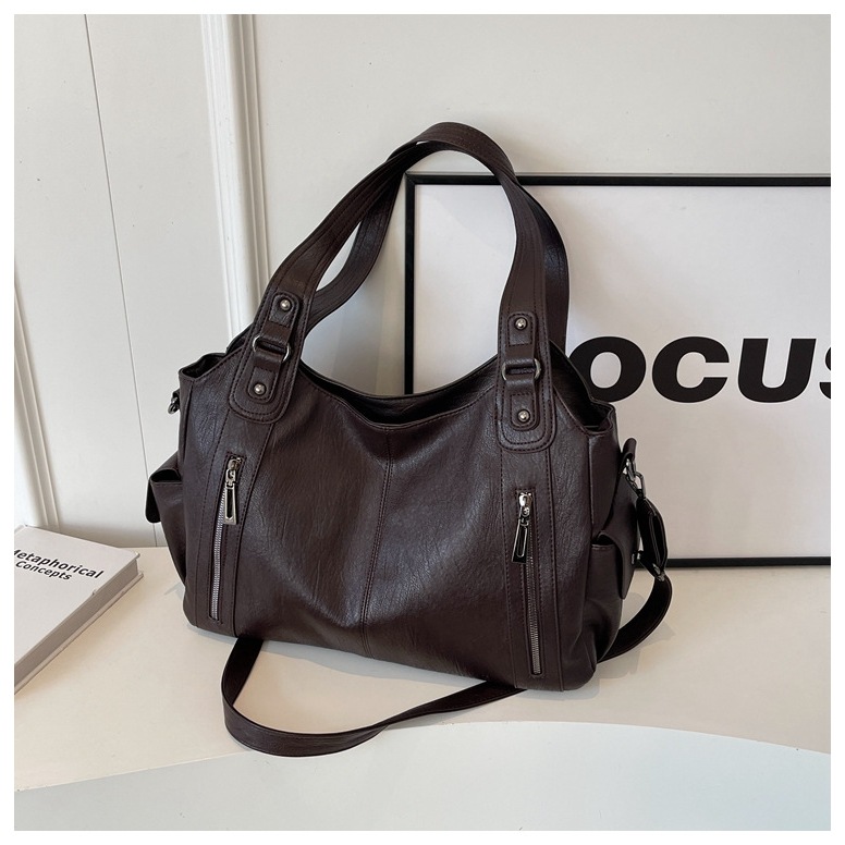 Túi Tote XBREAK Da Cao Cấp - Phong Cách Tối Giản, Đa Ngăn, Dây Đeo Vai,Nhẹ, Chứa Được Laptop