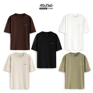 Áo Thun Tay Ngắn Nam Hình In  Form Boxy - Routine 10F25TSS029
