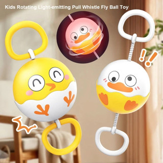 Bóng Kéo Dây Con Quay Phát Sáng Đáng Yêu, Còi Kéo Phát Sáng Mới Lạ Đồ Chơi Phát Triển Kỹ Năng Mới Nhất 89118