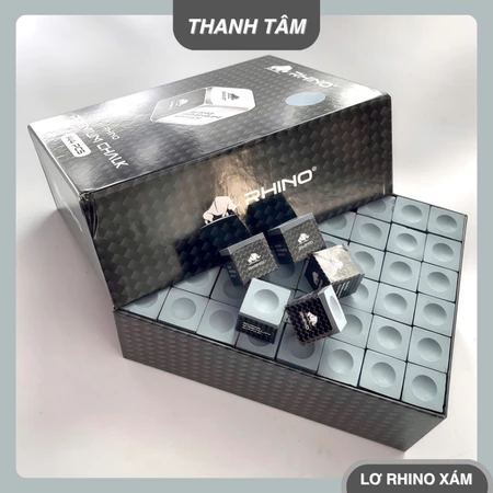 [ Combo 10 Viên ] Lơ Rhino XÁM Dành Cho Câu Lạc Bộ Bida