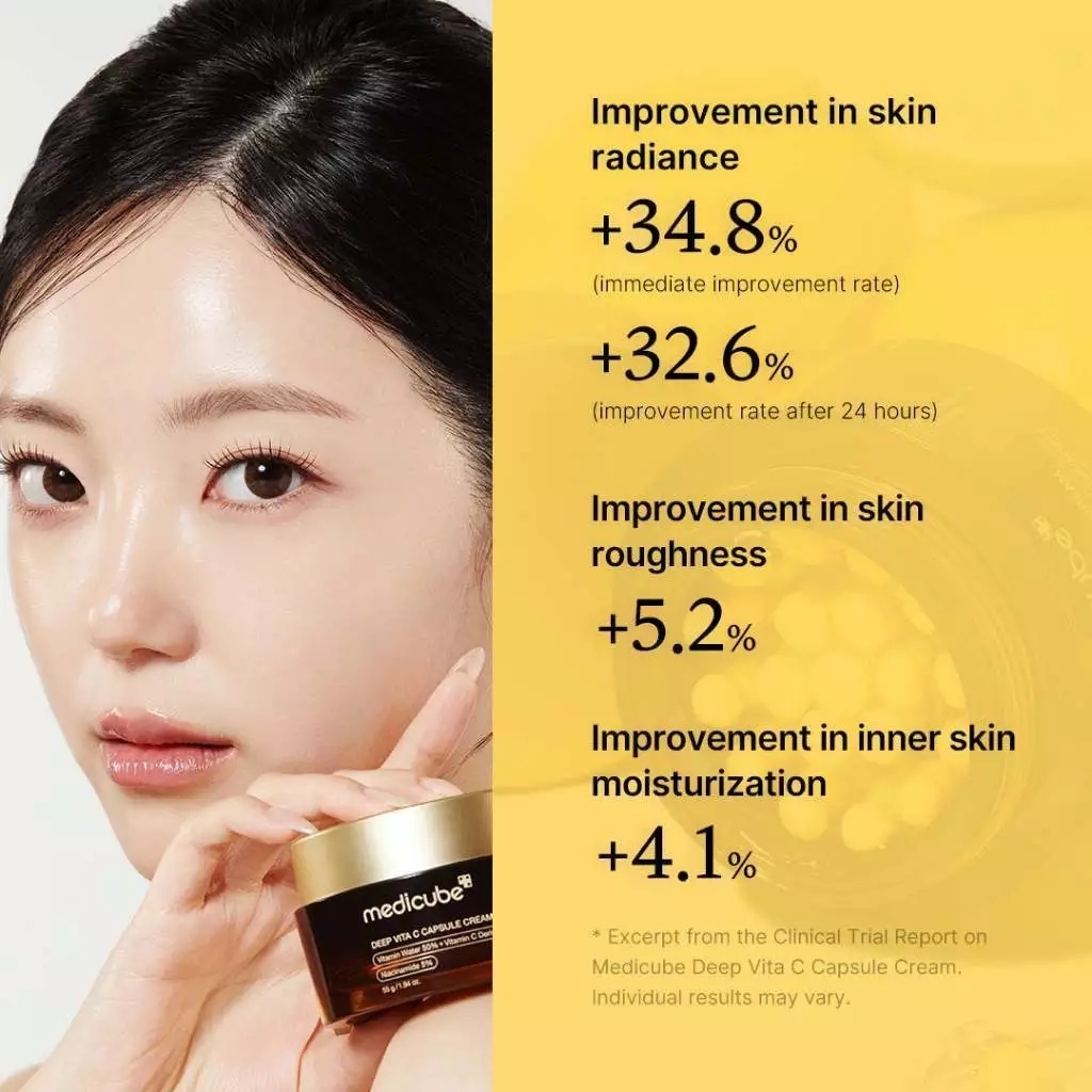 Kem dưỡng Medicube Deep Vita C Capsule Cream 55g