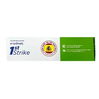 Viên uống Enzymax 1st Strike bổ sung đa dạng men tiêu hóa hỗ trợ giảm đầy bụng khó tiêu (30 viên)