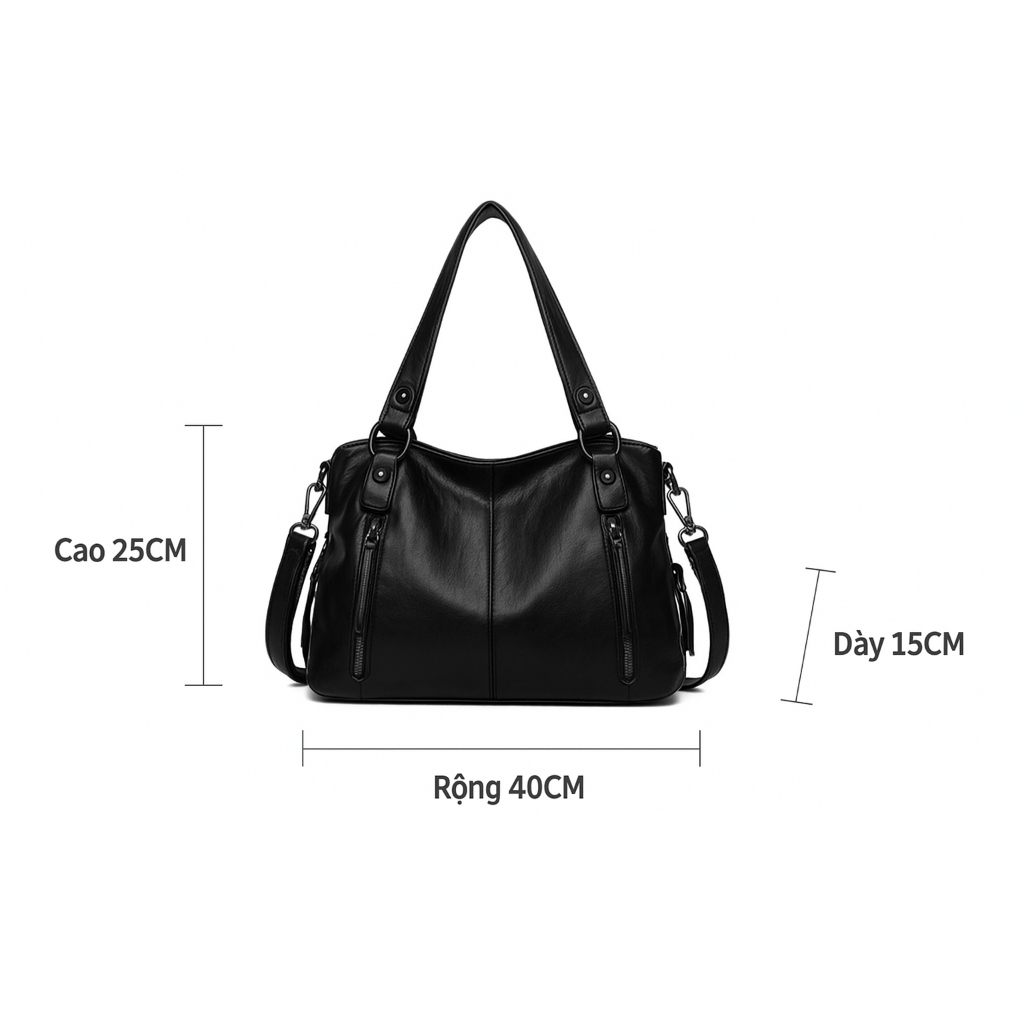 Túi Tote XBREAK Da Cao Cấp - Phong Cách Tối Giản, Đa Ngăn, Dây Đeo Vai,Nhẹ, Chứa Được Laptop