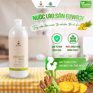 Nước lau sàn Fuwa3e Enzyme tự nhiên khử mùi diệt khuẩn và đuổi muỗi tự nhiên dung tích 1L