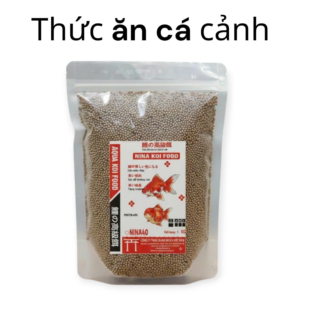 GIÁ HỦY DIỆT- 1 kg-Thức ăn cá vàng AQUA RANCHU- Cám cá vàng cao cấp ...