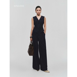Quần suông nữ ly sup đỉa to HAGOO phong cách công sở thanh lịch [Q737]
