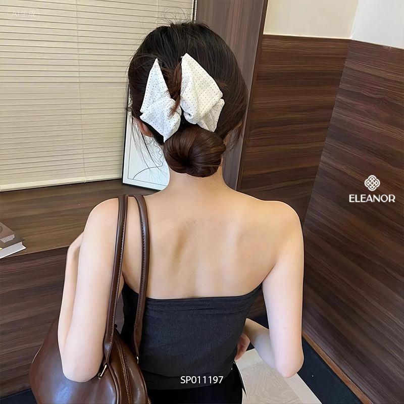 Kẹp tóc nữ Eleanor Accessories càng cua hình tam giác đính đá phụ kiện tóc kẹp tóc nơ tiểu thơ 11195