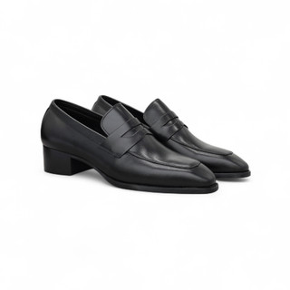 Giày Loafer HH1 - JOG04 , thiết kế giày lười , đế phip gỗ cao 4,5cm ( HH1 )