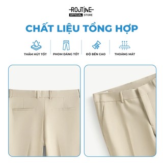 Quần Tây Dài Nam Form Slim - Routine 10F25PFO012