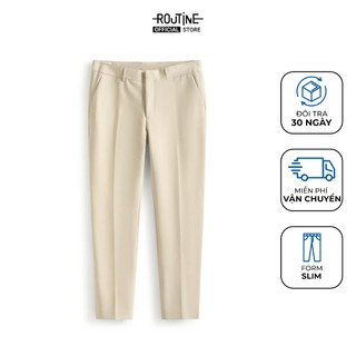 Quần Tây Dài Nam Form Slim - Routine 10F25PFO012