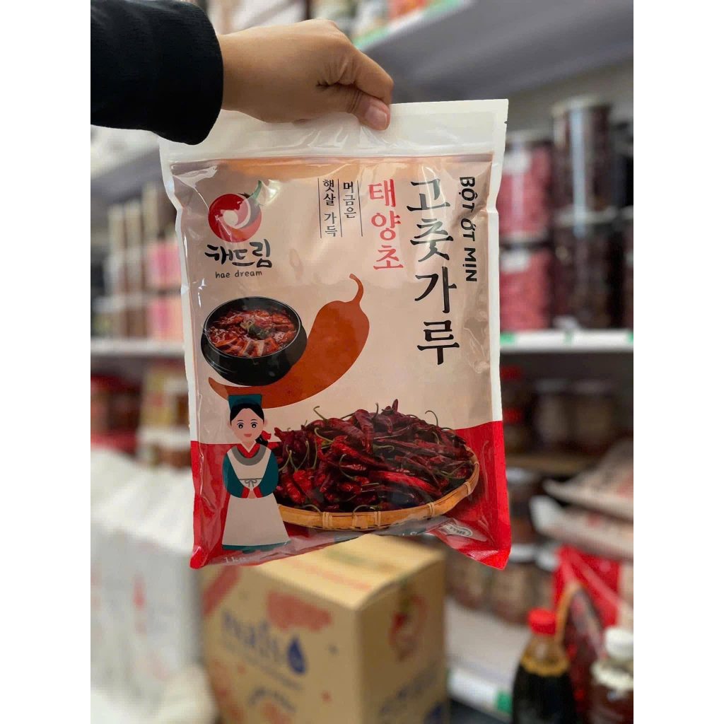 1kg ớt bột dạng mịn HAECHAM HÀN QUỐC